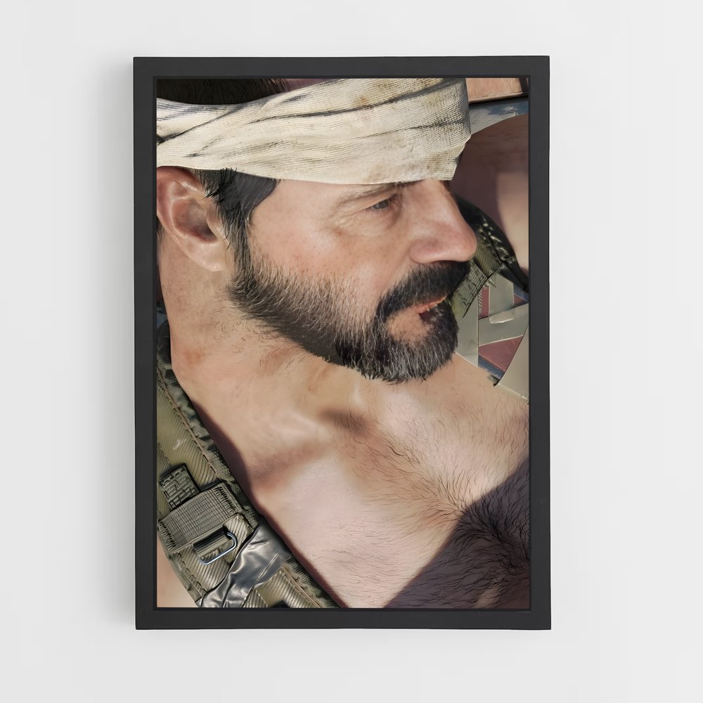 Poster Frank le Barbu – affiche Call of Duty (vue 2)